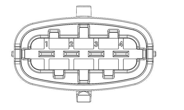 Débitmètre de masse d'air NGK ref. 97588